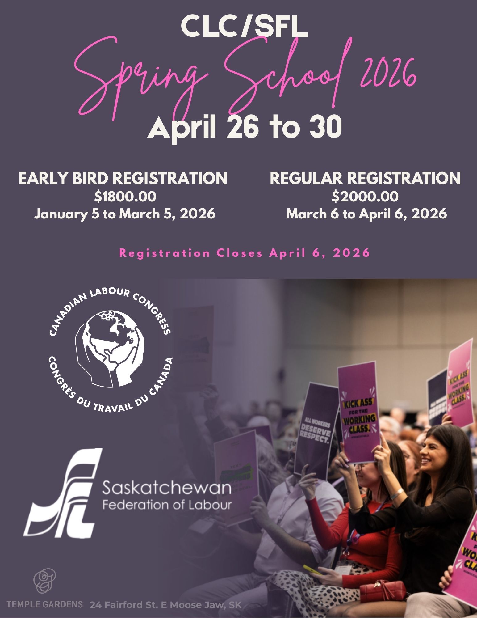 CLC/SFL Spring School 2026